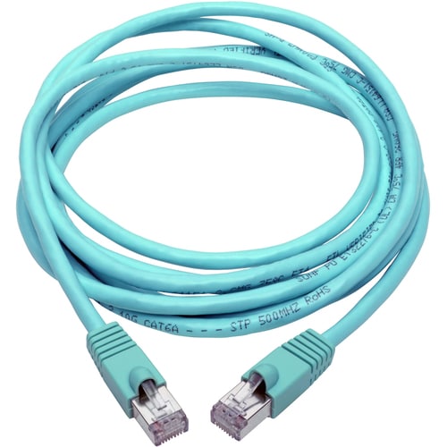 Tripp Lite by Eaton N262-010-AQ Cat.6a STP Patch Network Cable - 7 ft (2.13 m) C