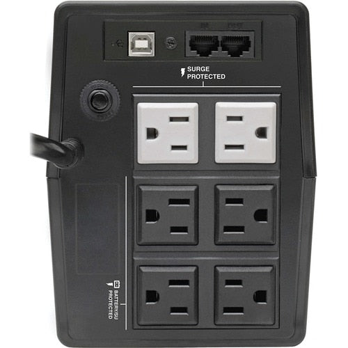 Tripp Lite by Eaton OMNISMART500TU 500VA Tower UPS - Tower - AVR - 8 H