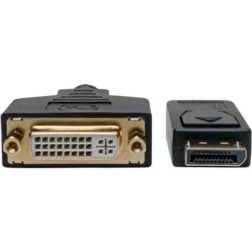 Adaptador de cable DisplayPort a DVI Tripp Lite by Eaton P134-001-GC - M/H, negro, 30 cm - 1 f