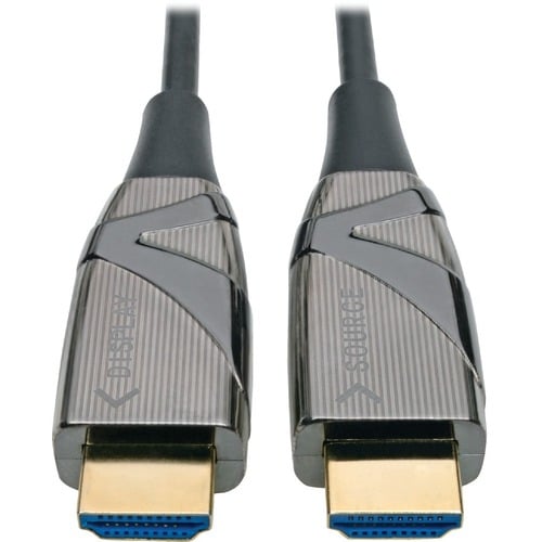 Cable de audio/video de fibra óptica Tripp Lite by Eaton P568-50M-FBR - 164 pies (49,99 m) Fibra óptica