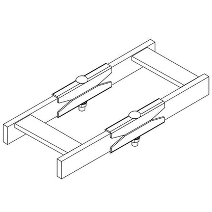 Tripp Lite by Eaton Cable Ladder Runway E-Bend - 90 Degrees, 18 in. Width - Cable Ladder S