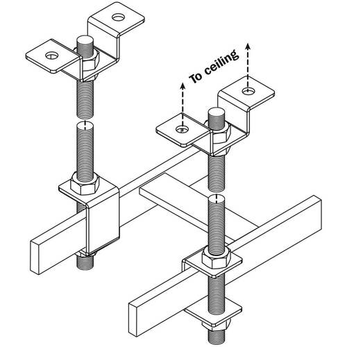 Tripp Lite by Eaton SRLCEILINGKIT Soporte de techo para escalera de cables