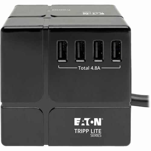 Tripp Lite by Eaton Protect It! TLP366CUBEUSBB Surge Suppressor/Protec