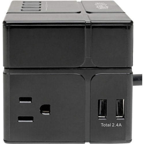 Tripp Lite by Eaton Protect It! TLP366CUBEUSBB Surge Suppressor/Protec