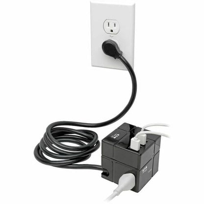 Tripp Lite by Eaton Protect It! TLP366CUBEUSBB Surge Suppressor/Protec