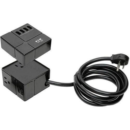 Tripp Lite by Eaton Protect It! TLP366CUBEUSBB Surge Suppressor/Protec