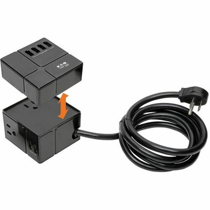 Tripp Lite by Eaton Protect It! TLP366CUBEUSBB Surge Suppressor/Protec