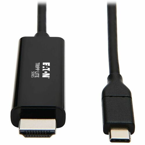 Tripp Lite by Eaton U444-006-H4K6BE USB-C to HDMI Adapter, M/M, Black, 6 ft. - 6 ft (1.83