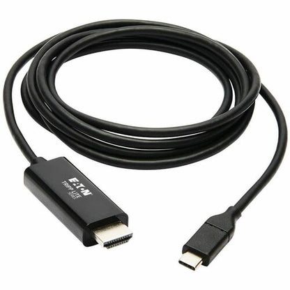 Tripp Lite by Eaton U444-006-H4K6BE USB-C to HDMI Adapter, M/M, Black, 6 ft. - 6 ft (1.83