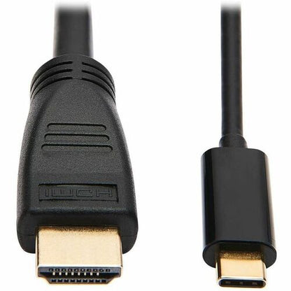 Adaptador USB-C a HDMI U444-010-H4K6BM de Tripp Lite by Eaton, M/M, negro, 3 m - 3 m (3.0