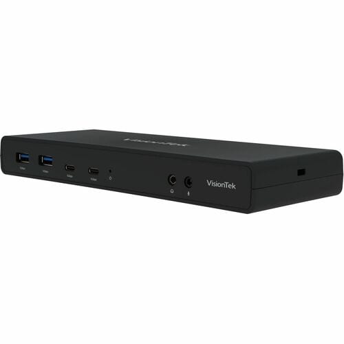 VisionTek Dual 4K USB PD Dock - Dual Display up to 4K resolutions, USB 3.0, USB
