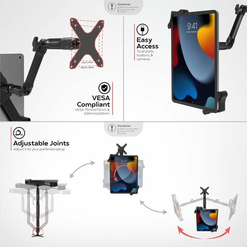 CTA Digital Custom Flex Wall Mount for 7