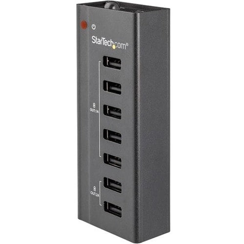 StarTech.com 7-Port USB Charging Station with 5 x 1A Ports and 2 x 2A Ports - 60 W