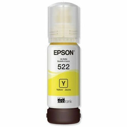 Bouteille d'encre jaune colorante T522 avec capteur SENSORMATIC / ET-2720 ET-4700