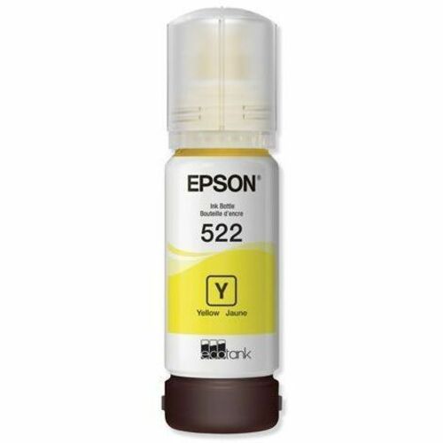 Bouteille d'encre jaune colorante T522 avec capteur SENSORMATIC / ET-2720 ET-4700
