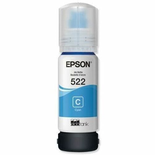 Bouteille d'encre cyan colorant T522 avec capteur SENSORMATIC / ET-2720 ET-4700