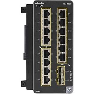 CATALYST IE3300 WITH 14GE COPPER +2GE SFP EXPANSION MODULE