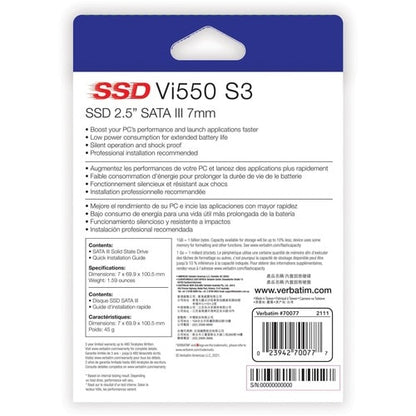 1TB VI550 SATA III 2.5 INT SSD MULTI 2