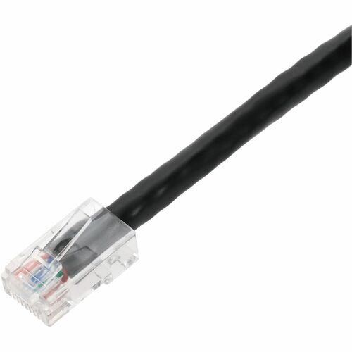 Câble Ethernet PVC Cat. 6 noir AddOn 3 pieds non