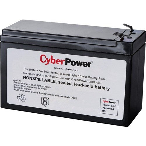 Cyber Power CyberPower RB1290X2 Replacement Battery Cartridge - 2 X 12