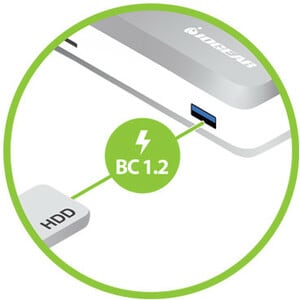 Concentrador USB-C IOGEAR con lector de tarjetas - USB 3.1 (2.ª generación) Tipo C