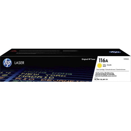 CARTOUCHE DE TONER LASER ORIGINALE 116A YLW