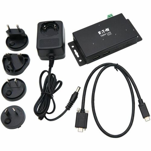 Concentrateur USB industriel 2A2C 15 kV ESD