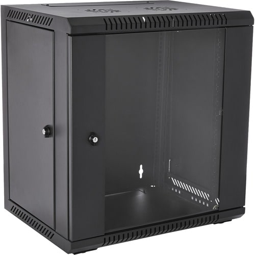 Boîtier mural en verre pour rack 12U V7 - Boîtier mural en verre pour rack 12U