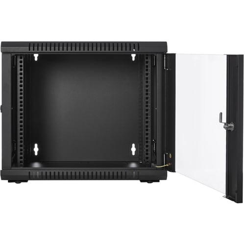 Boîtier mural en verre pour rack 9U V7 - Boîtier mural en verre pour rack 9U