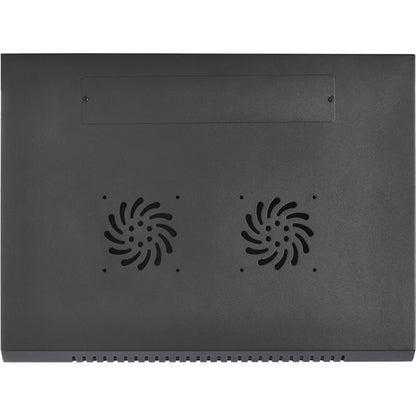 Boîtier mural en verre pour rack 9U V7 - Boîtier mural en verre pour rack 9U