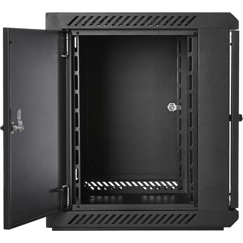 Boîtier mural en verre pour rack 9U V7 - Boîtier mural en verre pour rack 9U