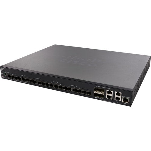 CISCO SX550X-24F 24PORT 10G SFP+ STACKABLE MANAGED SWITCH