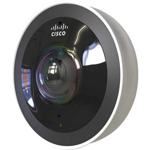 Meraki MV32 8.4 Megapixel HD Network Camera - Color - Mini Dome - Black, White -