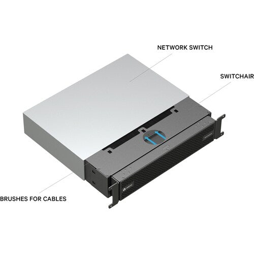 Sistema de refrigeración por flujo de aire Vertiv Geist SwitchAir - Montaje en rack - Negro