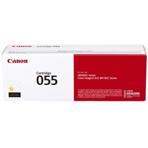 CARTOUCHE 055 JAUNE POUR MF745CDW / MF743CDW AUCUN RETOUR