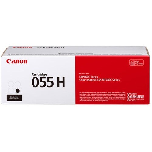 Canon 055 Original High Yield Laser Toner Cartridge - Black