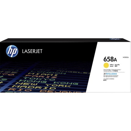 CARTOUCHE DE TONER LASERJET JAUNE 658A