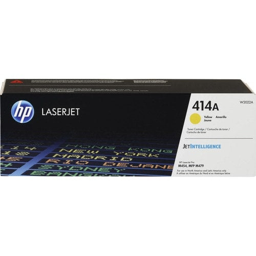 414A YELLOW LASERJET TONER CARTRIDGE