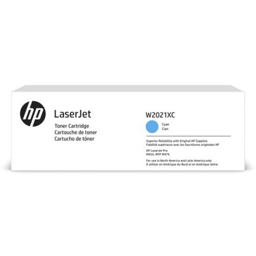 414X CYN CONTRACT LASERJET TONER CARTRIDGE