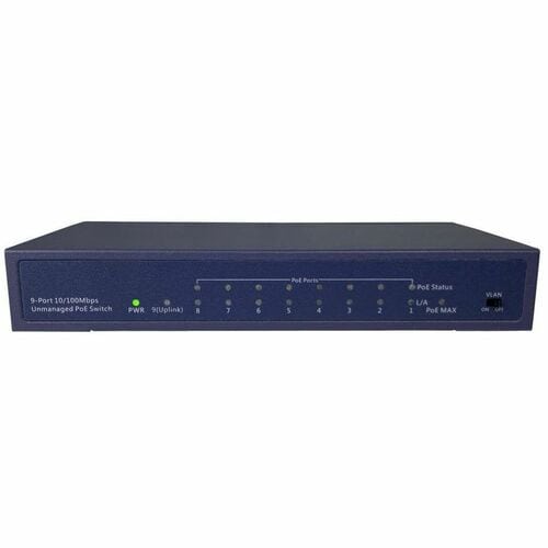 COMMUTATEUR POE 10/100 Mbit/s avec port fibre SC