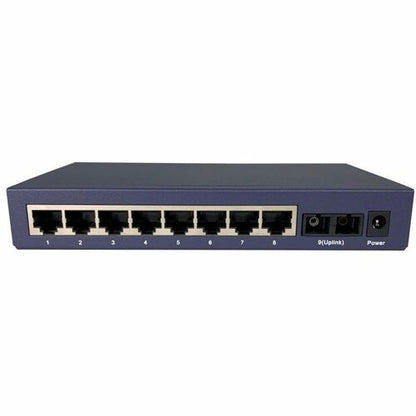 COMMUTATEUR POE 10/100 Mbit/s avec port fibre SC