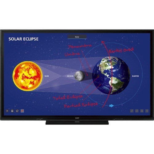 86IN AQUOS BOARD INTERACTIVE DISP SYST WITH 20PT IR