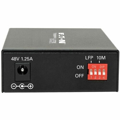 Tripp Lite by Eaton Gigabit SFP Fiber to Ethernet Media Converter, POE+