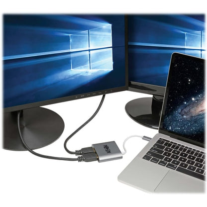Adaptador de audio y video HDMI/USB U444-06N-2H-MST de Tripp Lite by Eaton - 1 x USB tipo C USB 3.1 T
