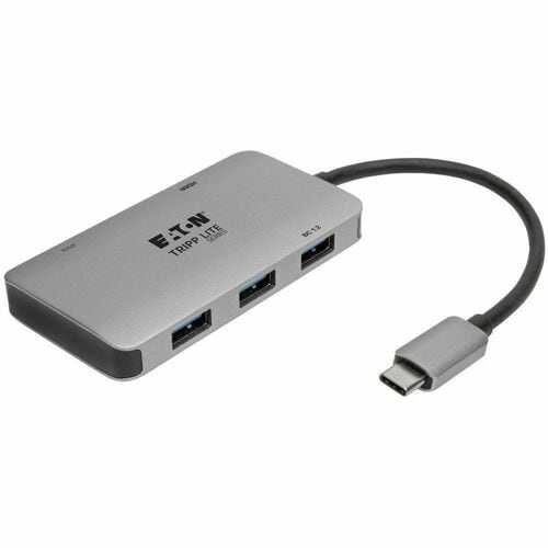 Tripp Lite by Eaton USB 3.1 C Adapter with PD Charging, Gray - 1 x USB Type C USB 3.1 Thun
