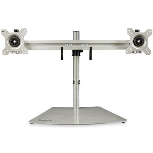 StarTech.com Dual Monitor Stand, Free Standing Des