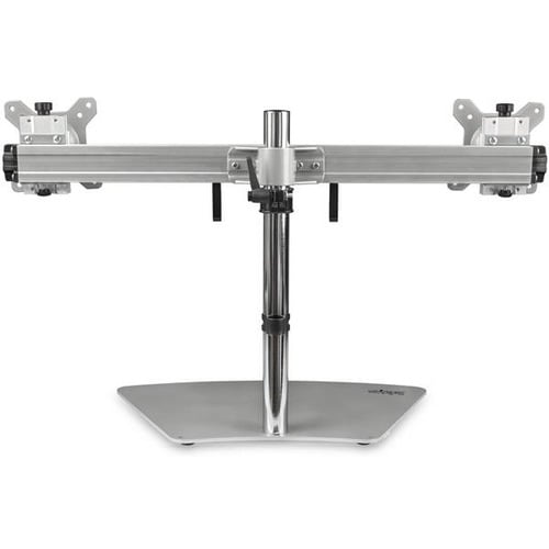 StarTech.com Dual Monitor Stand, Free Standing Des