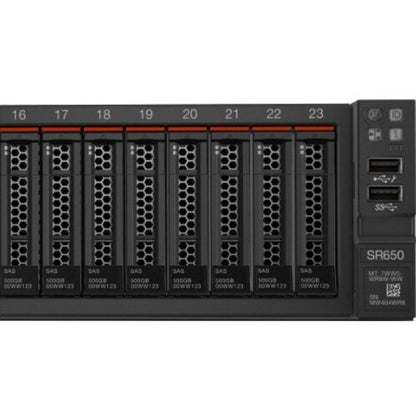 Lenovo ThinkSystem SR650 7X06A0FKNA 2U Rack Server - 1 Xeon Silver 4216 2.10 GHz