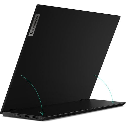 Moniteur LCD Full HD Lenovo ThinkVision M14 14 pouces - 16:9 - Noir corbeau