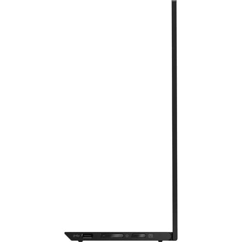 Moniteur LCD Full HD Lenovo ThinkVision M14 14 pouces - 16:9 - Noir corbeau